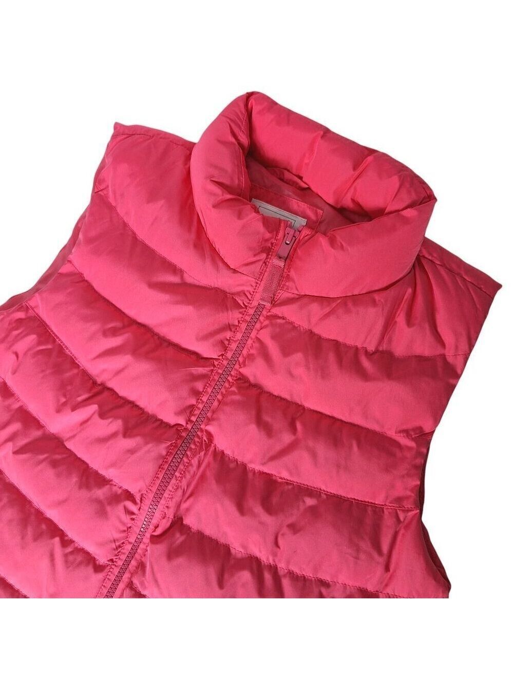 Gap Cold Control Puffer Vest Pink Zip Up Windproof Medium